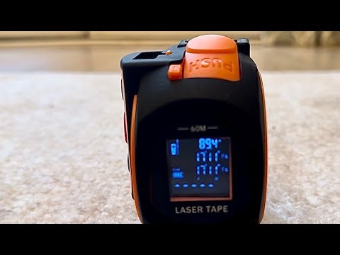 Stores repeated data measurements? 3-in-1 Laser Tape Measure Tape Level Distance