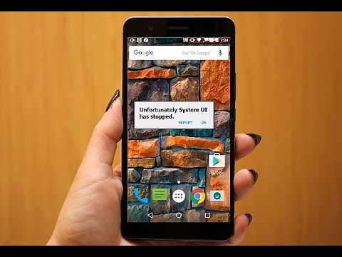 How to Fix Unfortunately System UI has stopped in Android Phone & Tablet