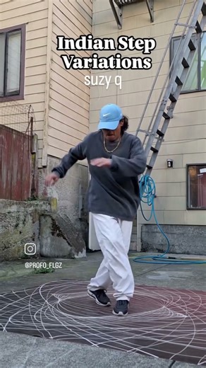 ‪@Profow0n‬ Top Rock - Indian Step variations #bboy #profowon #hiphop