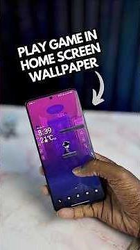 Game in Home Screen #techshorts Super Cool Wallpapers by Pika | Interactive Wallpapers