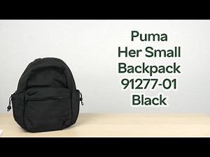 Розпаковка Puma Her Small Backpack 91277-01 Black