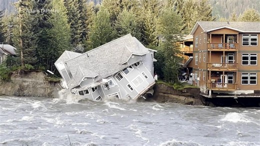 Major flooding causing a state of emergency in Alaska