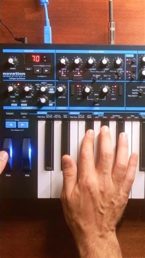 Analog Dirt | Bass Station & Kaossilator Synth Jam #synth #electronicmusic #analogsynthesizer
