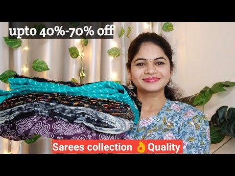 Myntra Sarees collection 👌Quality #sumawonders #meeshohaul