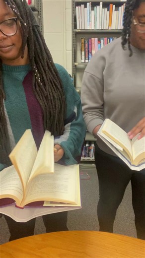 Books so good they're falling off the bone. *No books were harmed filming :]* #tenderism #ccpl | Charles County Public Library