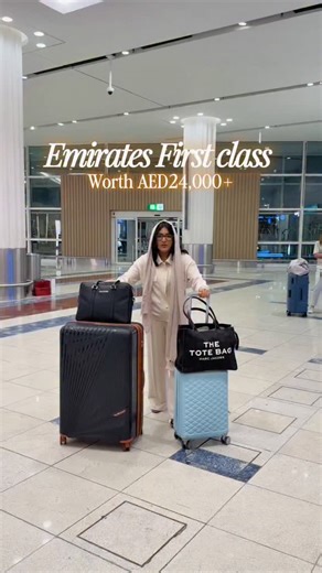 Irfana Izzath Cholayil on Instagram: "Fly with me in @emirates First Class worth over AED24,000! . The whole experience was top-notch! And actually, more videos are coming up 😉 so STAY TUNED ✨ . Follow @irfanaizzathcholayil for more, and join me on my channel, I often do giveaways 🎁 . . . Flying in first class, emirates first class experience, Dubai influencer, luxury lifestyle"