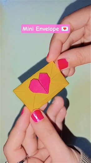 Mini Envelope💌#shorts #art #diy #@smallangel6727 #youtubeshortsindia