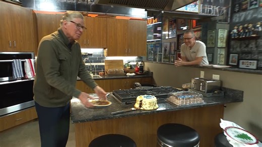 15K views · 469 reactions | Dan celebrated his birthday with not one, but two cakes AND a pie to the face for Fritzy. Happy Birthday Boss! | The Dan Patrick Show | Facebook