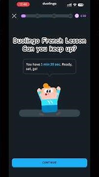 Duolingo Intermediate French Lesson #duolingo #french #dailylearning #youtubeshorts