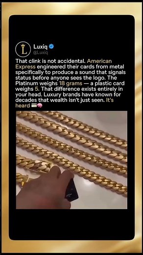 American Express Made Their Cards From Metal For One Psychological Reason 💳🧠