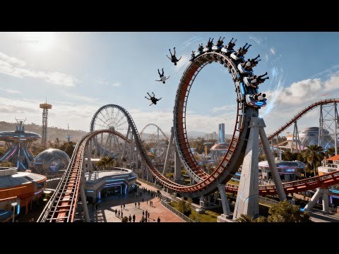 Platforms Down Roller Coaster – Planet Coaster