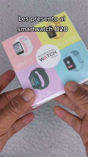 Descubre las increíbles funciones del smartwatch D20