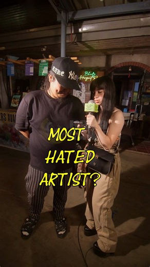 Carlos Agassi manginig ka na! We ask artists from Palawan and gig attendees: who is your most hated artist? #interview #street #palawan at Bhudz Hangout Resto, Calle Uno @Stick Beats | Kaya Radio