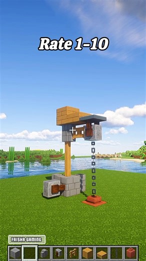 Medieval Well Tutorial! #shorts #minecraft