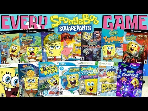 Ranking EVERY SpongeBob Game From WORST TO BEST (42 Games!)