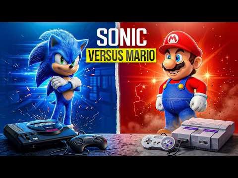 Sonic VS Mario: The Rise of the Sega Genesis