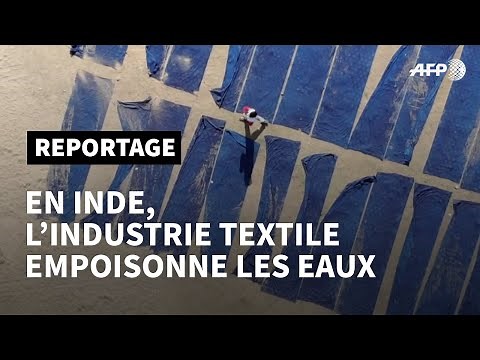 Eaux empoisonnées: l'industrie textile indienne fait des ravages sur l'environnement | AFP Reportage