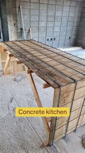 how to build a concrete kitchen staring with African Bush designs
