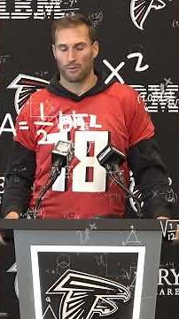 Kirk Cousins entered a flow state when he was answering this question 🤣 #nfl #atlantafalcons