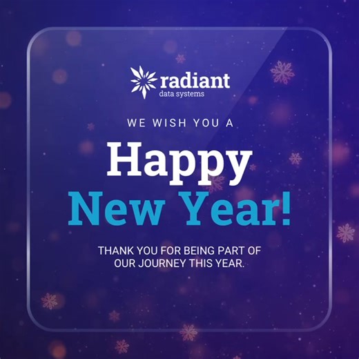 As the year comes to a close, we’re proud of what we’ve built at Radiant Data System. This year wasn’t just about growth or milestones — it was about earning trust, strengthening partnerships, and showing up consistently for the healthcare organizations we support. We’re grateful for the clients, partners, and team who made this year meaningful. Looking ahead with purpose and momentum. #YearEndReflection #RadiantDataSystem #Trust #Partnership #HealthcareInnovation #HealthcareLeadership | Radiant