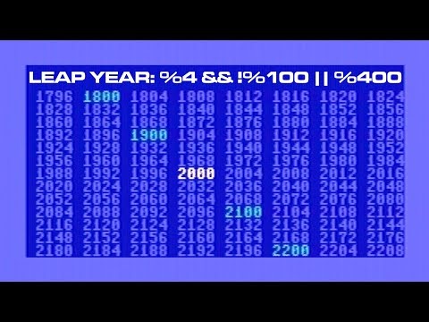 What's a Leap Year? Calculating on Commodore 64