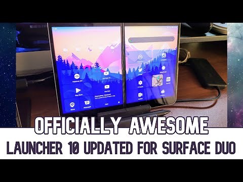 Launcher 10 updated for Surface Duo