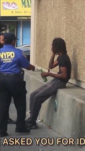 NYPD pours out Twin’s drink 😂😂 #funny #pranks #comedy