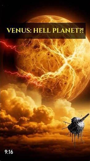 Venus: Earth's Hellish Twin! #sciencefacts #didyouknow #1minxfacts