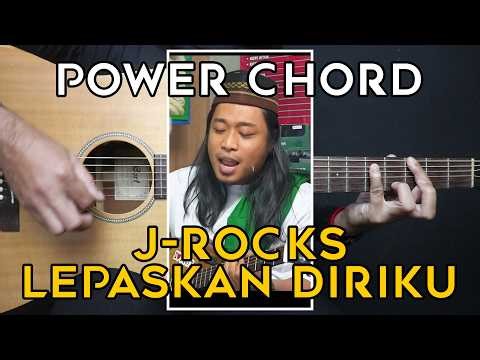 (GUITAR TUTORIAL) LET MYSELF GO - J-ROCKS | POWER CHORD VERSION
