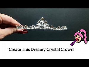 How to Make a Sparkling Crystal Crown | DIY Wedding Tiara Tutorial 👑✨