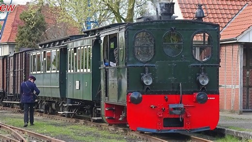 【交通轨道】德国窄轨铁路司机视角之旅：从阿森多夫到布吕赫豪森-维尔森