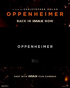 “One of the best films of the century,” Oppenheimer is BACK at IMAX Indy. https://bit.ly/oppenheimeratimaxindy | IMAX Theater Indiana State Museum