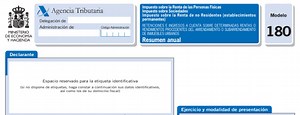 ¿Cómo rellenar el modelo 180? [casilla por casilla]