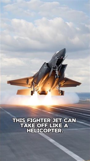 The Fighter Jet That Takes Off Vertically