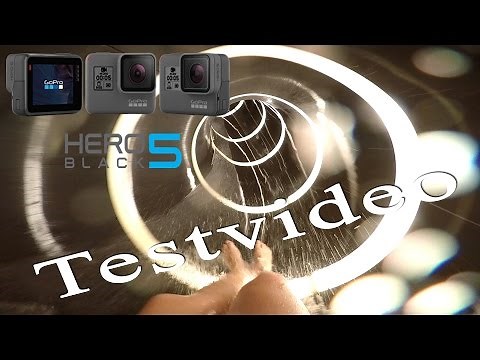 Go-Pro 5 Ultra HD 4K 90FPS on waterslides (testvideo)