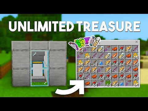 Automatic FISH FARM Tutorial in Minecraft Bedrock 1.21 (MCPE/Xbox/PS5/Nintendo Switch/PC)