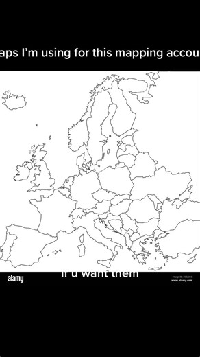 Maps to use for new mappers like me #mapping #worldmapping #europemapping