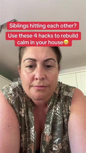 4 Simple hacks to calm sibling aggression #parentinghacks #siblinghack #impulsecontrol #restorativeparenting #stickerchart #rewards #parentingtips #adhdparenting #adhd #adhdtiktok