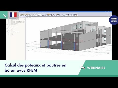 Webinaire: Calcul des poteaux et poutres en béton avec RFEM