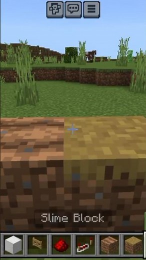 Making dirt back from path block and farm land | mcpe hacks official | Minecraft |#minecraftbuilding