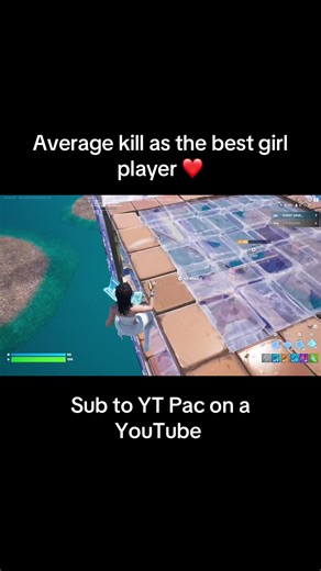 Average Kills Breakdown of Top Female Fortnite Player