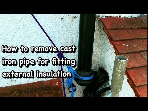 1. DIY External Wall Insulation: Moving and replacing pipes (inc. cast iron) and wall attachments