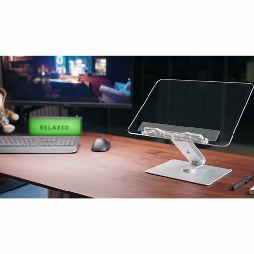 Viozon Multi-use Book Stand, with great adjustability #macbook #ipad #desksetup #studywithme #bookstand#books Get yours on Amazon: https://www.amazon.com/dp/B0BXVZ55BS