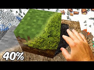 Everytime I Touch Grass Minecraft Gets 1% More REALISTIC