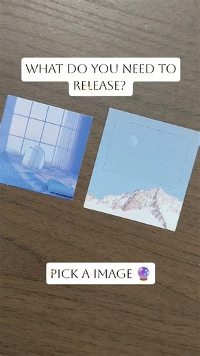 What do you need to release? pick a image 🔮