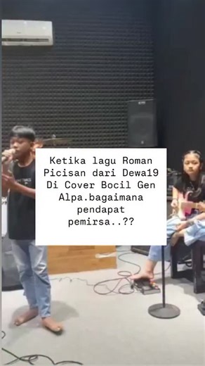 pino drumer cilik on Instagram: "Lagu Legend Dewa19 yg Syairnya Begitu indah Di Cover Bocil Bocil SD🥰🔥 #viral #fyp @ahmaddhaniofficial @officialdewa19"