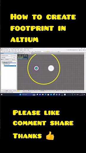 ALTIUM TUTORIAL | Elco FOOTPRINT TUTORIAL, Altium Footprint Tutorial, PCB Footprint Elco
