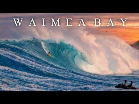 Waimea Bay During The Eddie Invitational | Massive NW Swell on Oahu North Shore