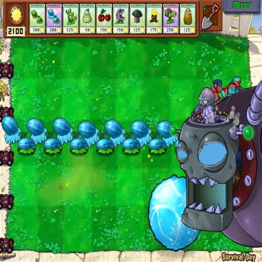 Ultimate Winter Melon vs Dr. Zomboss… Frozen Power vs Final Boss! ❄️#pvz #pvzshorts #plantsvszombies