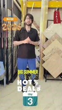 Aqua Mart is offering a Ramadan deal on 24*24 Granite tiles Price from 1700 offer for a limited time